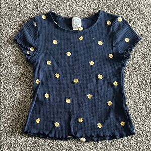 Francesca’s Floral Baby Tee